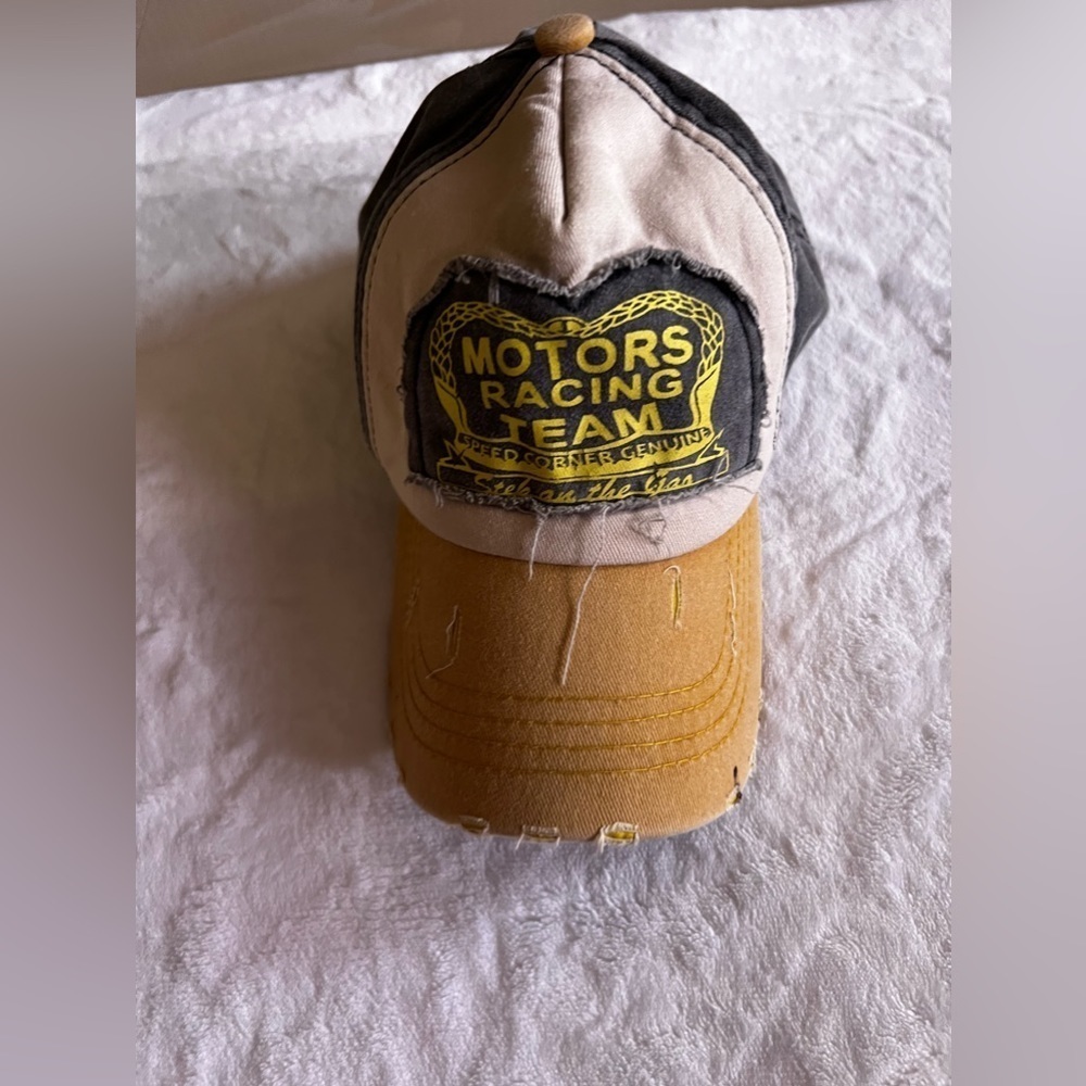 BELLA betty distressed motor racing team hat Speed Corner Genuine